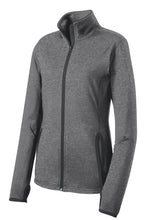 Load image into Gallery viewer, Sport-Tek® Ladies Sport-Wick® Stretch Contrast Full-Zip Jacket