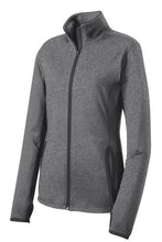 Load image into Gallery viewer, Sport-Tek® Ladies Sport-Wick® Stretch Contrast Full-Zip Jacket
